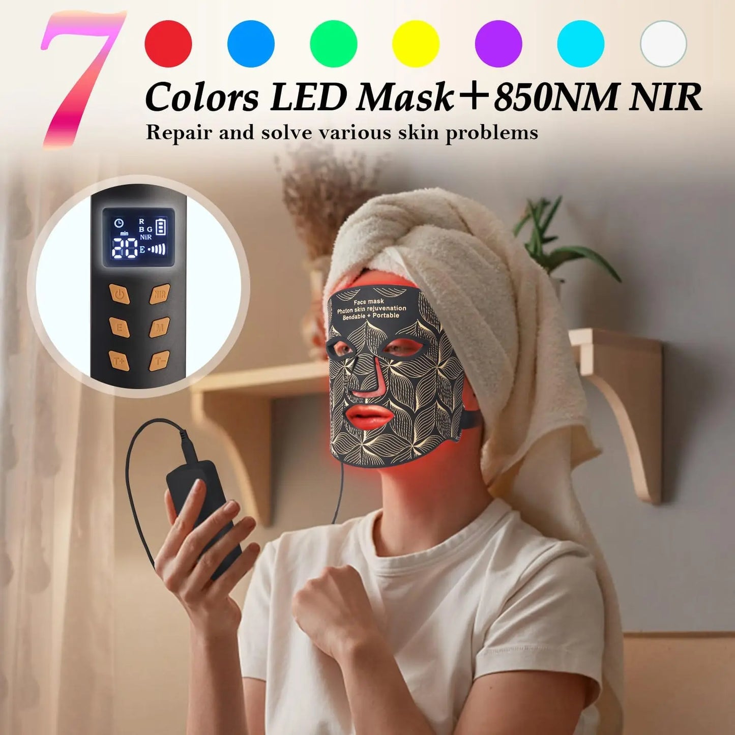 LumiLight™ LED-Gesichtsmaske